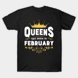 Queen Birthday February T-Shirt